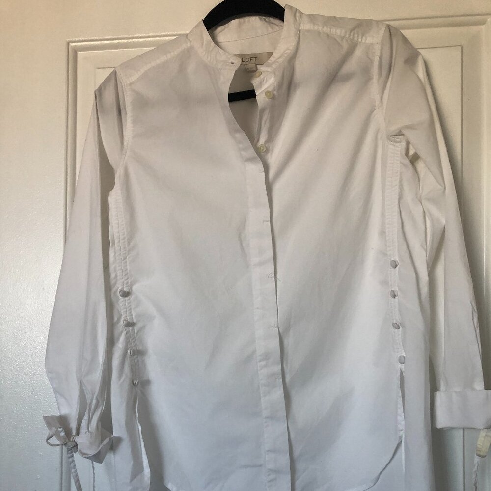 Loft Shirt Womens XSmall  White - Picture 2 of 9